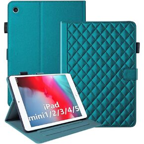 Case for iPad Mini 5th Generation/Mini 4 3 2 1 عرض متعدد الزوايا غطاء مغنطيسي ذكي لـ iPad Mini 7.9 بوصة PU Leather iPad Mini 5 flip case مع حامل قلم رصاص ، وردي