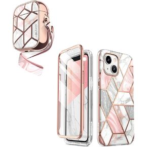i-Blason Cosmo Designed for iPhone 13 Case & Airpods 2nd/1st Generation Case