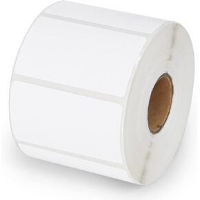 ESSENTIAL 2"x 1" White Direct Thermal Barcode Labels, Shipping Labels, Compatible with Zebra & Rollo Label Printer, 1300 Labels of Roll (1 Roll) in Kuwait