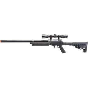 Powerful MB13 APS SR-2 Metal Bolt Airsoft 450 FPS Single Bolt Action Sniper Rifle with 3X Scope, Speed Loader and 0.20g 6mm BBS