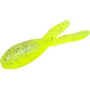 Strike King Mr. Crappie (MRCTZTL-227) Teen-Zee Tails Fishing Lure, Compact Soft Plastic Grub, Minnow Profile Body, Twin Waving Tails, 1 1/4-Inches, 15-Pack, Monkey Shine