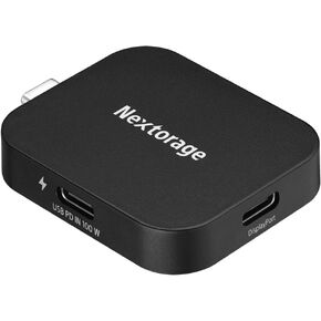 Nextorage PD & DP USB-C Adapter Compatible with Smartphones, Tablets, Laptop, Desktop PC, and More. USB C Hub Power Delivery 100W Pass-Through Charging USB Type-C DisplayPort NX-PDPA1