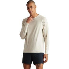 Rhone Reign Mens Long Sleeve Workout Shirts, Anti-Odor, Quick Dry Mens Gym Shirts, UPF 50+