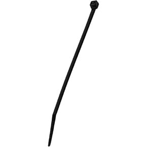 NavePoint 14 Inch Nylon UV Resistant Cable Wire Zip Tie 120 lbs - Black 1000 Pack Lot Pcs Qty