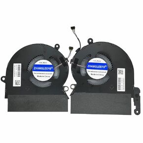 Replacement New Laptop CPU+GPU Cooling Fan for HP 15-DF Spectre i7-8750H Version Series L41485-001 ND85C07-18C13 L41484-001 ND85C07-18C14 DC5V 0.5A Fan