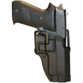 BLACKHAWK Serpa CQC Carbon Fiber Black Holster (Matte Finish), Size 12, Right Hand (Ruger P95)