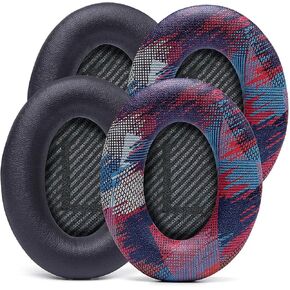 Design Pack 1 | WC Wicked Cushions Replacement Ear Pads for Bose QuietComfort 35 (QC35) & QuietComfort 35ii (QC35ii) Headphones & More - Improved Comfort & Durability