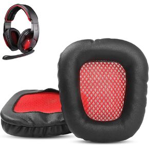 Professional Replacement Ear Pads Cushion Compatible with SADES SA902 SA903 SA904 SA905 SA906 SA718 SA808 SA82 Headsets Earpads Cover with Skin-Friendly Soft Protein Leather and Memory Foam
