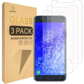 Mr.Shield [3-PACK] Designed For Samsung (Galaxy J7 Star) [Tempered Glass] Screen Protector [Japan Glass With 9H Hardness] with Lifetime Replacement