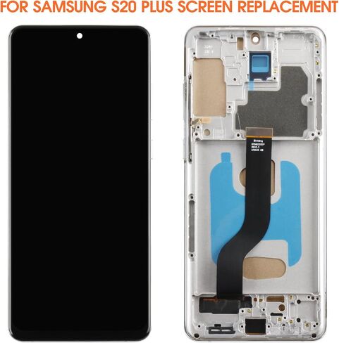 INCELL for Samsung Galaxy S20 Plus Screen Replacement for Samsung S20 Plus 5G LCD Display G985F G986U G986W LCD Digitizer Touch Assembly Repair Parts with Frame(No Fingerprint) (Blue) in Saudi Arabia
