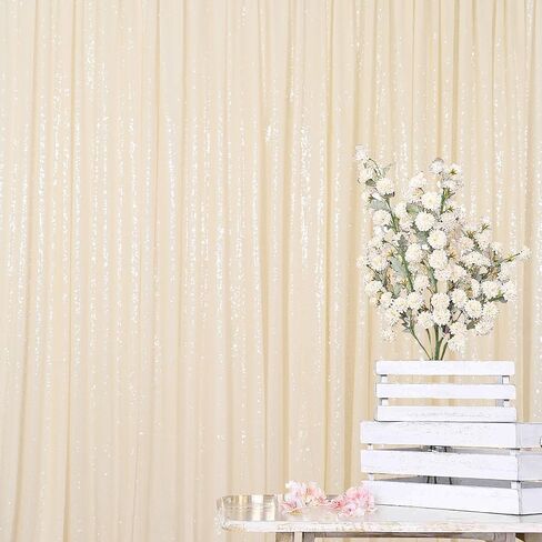 ShinyBeauty Sequin Backdrop 6FTx6FT Royal Blue Wedding Shimmer Fabric Background for Baby Shower, Party Event - Photo Booth Sparkle Sequin Wall in Kuwait