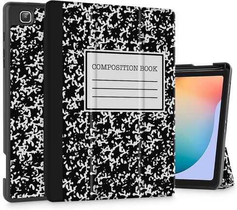 Tuiklol لـ Samsung Tab S6 Lite 10.4 بوصة Case 2024/2022/2020 Model SM-P620/P625/P613/P619/P610/P615 ، حامل قلم رصاص مدمج ، غلاف حامل TPU TPU Slim TPU Auto Wake/Sleep ، Powl Bowl. in Kuwait