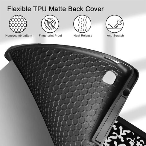 Tuiklol لـ Samsung Tab S6 Lite 10.4 بوصة Case 2024/2022/2020 Model SM-P620/P625/P613/P619/P610/P615 ، حامل قلم رصاص مدمج ، غلاف حامل TPU TPU Slim TPU Auto Wake/Sleep ، Powl Bowl. in Kuwait