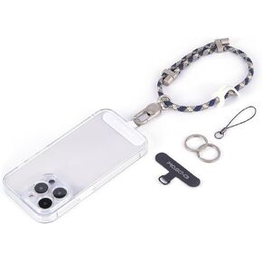 project-cb Cell Phone Wrist Strap 1,Phone Tether Tab 2,Key Ring×2,Phone Wristlet,Phone Hand Lanyard,Phone Charm,Keychain