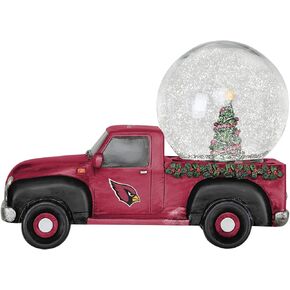 FOCO NFL Unisex-Adult NFL Team Logo Holiday Pickup Truck Snow Globe