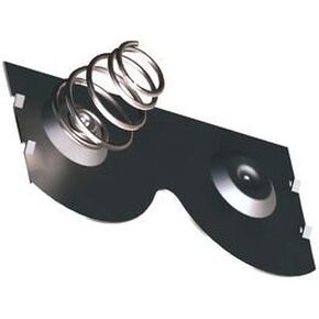 KEYSTONE 5252 DUAL BATTERY CONTACT, D CELLS (5 pieces)