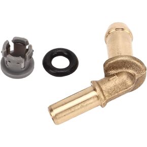 Thermostat Water Outlet Tube Connector,Water Outlet Hose Connector Kit LR049990 Copper Replacement
