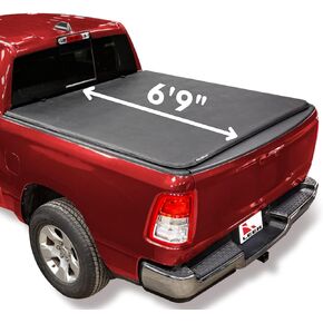 LEER ROLLITUP | Fits 2020-2023 GM Chevy Silverado/GMC Sierra 2500/3500 with 6'9" Bed | Soft Rolling Truck Bed Tonneau Cover | Easy Install | 4R320