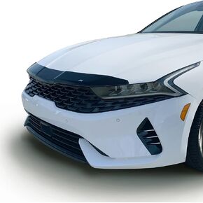 Auto Ventshade [AVS] Aeroskin Hood Protector | Fits 2021 - 2024 Kia K5, Low Profile/Flush - Smoke | 322199
