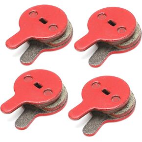 Scooter Brake Pads, 4Pairs Resin Semi Metal Bike Brake Pads, Bicycle Brake Pads,Bike Disc Brake Pads for BB5 M446 Electric Scooter