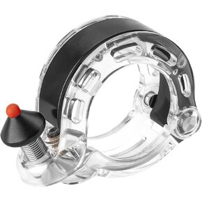 ROCKBROS Bike Bell, Hidden Bicycle Bell with Clear& Long Sound, Durable MTB Bell for 22.2/25.4/31.8 mm Standard Handlebar, Max 100DB, Bike Horn for Adults or Kids Bike