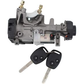 New Ignition Switch Cylinder Lock Auto Trans 2 Key for Honda Civic 2006 2007 2008 2009 2010 2011