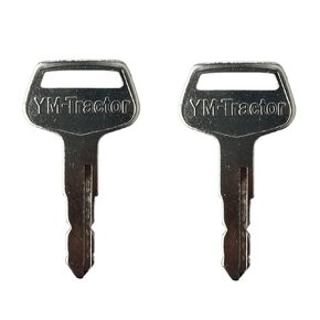(2) 194155-52160 Ignition Starter Keys Fit Yanmar Tractor Some Y & D & F & ES & US & YM Series