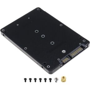 eMagTech NGFF to SATA3 Adapter Card M2 NGFF SSD Solid State Hard Disk Anti-Scratch Box Compatible with Windows 10/8 / 7 / iOS/Linux 10x7cm