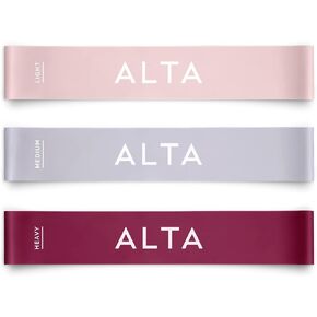 Mini Loop Bands for Exercise - Premium Durable Latex - Small Resistance Bands for Women, Mini Booty Bands for Working Out, Leg Stretch Bands for Physical Therapy, Pilates Exercise Mini Bands Set