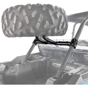 SAUTVS Spare Tire Carrier Holder for Polaris RZR XP 1000, Rear Spare Tire Mount Fits Up to 31" Tire Heavy Duty Spare Tire Carrier for 2014-2023 Polaris RZR XP 1000 / 4 1000 / Turbo Accessories in Kuwait