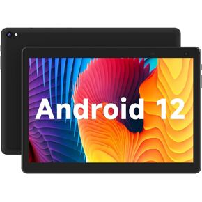 Tablet 10 inch, Tablets Android 12, Quad-Core Processor 32GB Storage Tablet Computer, 2GB RAM, 8MP Camera, AM, FM, WiFi, IPS Screen 6000mAh Long Battery Life Tableta