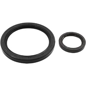 X AUTOHAUX مضخة زيت الجبهة الخلفية العمود المرفقي مجموعة سدادات مانعة للتسرب لهوندا 91212-PR3-003 91214-PLE-003