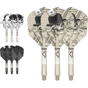 سهام الهدف تصميم حبر ديمتري فان دن بيرغ رقم ​​6 سيقان أعمدة رحلات السهام - 9 رحلات و9 أعمدة في المجموع in Kuwait