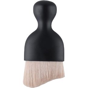 2Pcs Car Brush, Car Interior Brush Cleaning Tool, Dust Collectors with Curved Design Dirt Dust Soft Bristles, Car Accessories for Dashboard, AC Vents, Leather, Scratch-Free (Brown)
