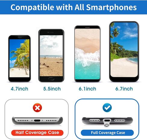 Phone Tether Lanyard, Anti-drop Phone Strap with 2 Patch and 2 Carabiner Universal Anti Theft Elastic Phone Wrist Strap Phone Tether Tab Lanyard Compatible with Smartphone in Saudi Arabia