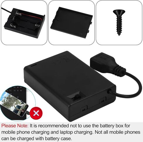 2 قطعة 2 AA حامل البطارية USB التبديل 3 فولت USB أنثى المقبس 2X1.5 فولت AA بطارية حامل الصندوق تشغيل/إيقاف التبديل ل RC سيارات مصباح ليد in Kuwait