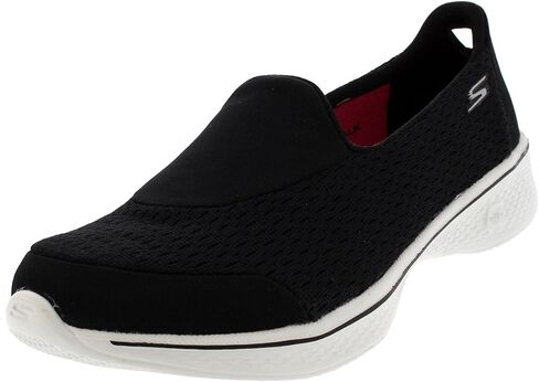 Skechers Performance Women's Go Walk 4 Pursuit Walking Shoe, Black White - 9 B(M) US in Saudi Arabia