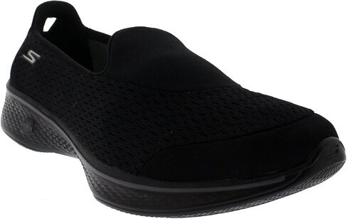 Skechers Performance Women's Go Walk 4 Pursuit Walking Shoe, Black White - 9 B(M) US in Saudi Arabia