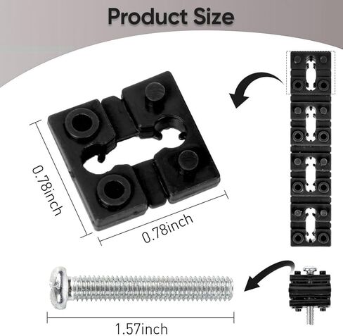 148 قطعة فواصل مخرج لصندوق كهربائي مع 10 قطع براغي طويلة للمنافذ الكهربائية، مفتاح كهربائي وفواصل للوعاء، طقم موسع للحشوات لمخرج فضفاض للبلاط باكسبلاش in Kuwait