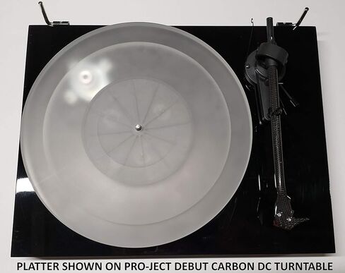 ترقية طبق الأكريليك لـ Pro-Ject Debut Evo/Pro، وPro-Ject T1، وPro-Ject 1Xpression، وMusic Hall MMF-2.1/2.2/2.3/3.3/5.1/5.1se/5.3/5.3se، وAngels Horn، وCrosley C6 الأقراص الدوارة (غير شفافة) in Kuwait