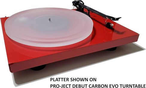 ترقية طبق الأكريليك لـ Pro-Ject Debut Evo/Pro، وPro-Ject T1، وPro-Ject 1Xpression، وMusic Hall MMF-2.1/2.2/2.3/3.3/5.1/5.1se/5.3/5.3se، وAngels Horn، وCrosley C6 الأقراص الدوارة (غير شفافة) in Kuwait