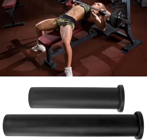 Olympic Adapter Sleeve-Barbell Adapter Sleeve PP Black Converts 1inches Standard Weight Plate Posts to 2inches Olympic Weight Plate Posts(303mm) in Saudi Arabia