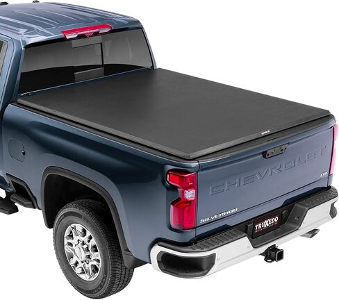 غطاء تونيو لسرير الشاحنة من RealTruck TruXedo TruXport ناعم قابل للطي | 275801 | يناسب 2014 - 2021 Toyota Tundra (باستثناء صناديق التخزين ذات الإصدار الخاص Trail) سرير 6 أقدام و7 بوصات (78.7 بوصة) in Saudi Arabia