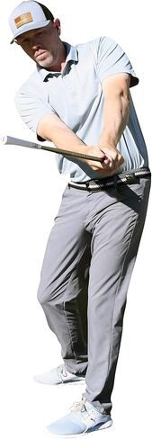 مساعد مدرب أرجوحة الجولف K-Musculo GolfStickPro - عصا إحماء مزدوجة الأطراف للرجال والنساء تعمل على تحسين المسافة وقوة الضرب والسرعة - عمود ماميا متين مع مقابض جولة 2G in Kuwait
