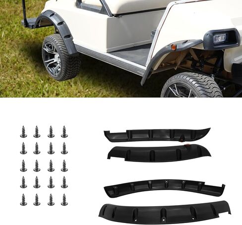 مشاعل الحاجز الأمامي الخلفي لعربة الجولف 4 قطعة لسيارة النادي السابقة تتضمن أجهزة معدنية in Kuwait