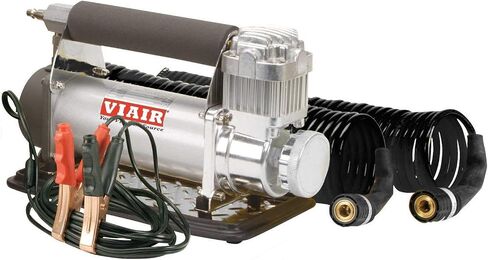VIAIR 450P-RV - 45053 Tire Inflator Portable Air Compressor with RV Inflation Gun, 90 Degree Chuck | 12V Tire Pump Air Compressor Portable Heavy Duty 150 PSI, Any Tire Size, Alligator Clips in Saudi Arabia