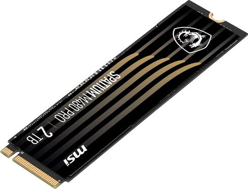 MSI SPATIUM M480 PRO PCIe 4.0 NVMe M.2 2 تيرابايت SSD PCIe Gen4 NVMe داخلي (SPATIUM M480 PRO PCIe 4.0 NVMe M.2 2 تيرابايت) in Saudi Arabia