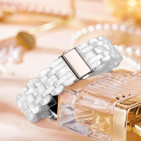 متوافق مع سوار ساعة Apple مقاس 38 ملم 40 ملم 41 ملم من الراتنج خفيف الوزن لساعة iwatch Ultra 2 1 Series 9 Series SE Series 8 7 6 5 4 3 2 1 سوار ساعة Apple للنساء والرجال - زهرة السلحفاة لضوء النجوم in Kuwait