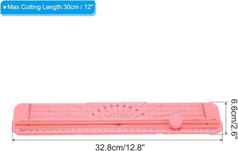 PATIKIL 12 Inch Paper Cutter, Portable Paper Trimmer Slicers Scrapbooking Tool for A4 Size Paper Craft Paper Photo Cardstock, Black in Kuwait