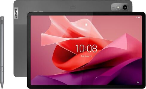 Lenovo Tab P12-2023 - تابلت موسع بشاشة تعمل باللمس - شاشة 12.7 بوصة 3K - كاميرا 13 ميجابكسل - ذاكرة 8 جيجابايت - تخزين UFS 128 جيجابايت - Android 13 - Dolby Atmos - مكبرات صوت JBL رباعية - قلم ولوحة مفاتيح متضمنة in Kuwait